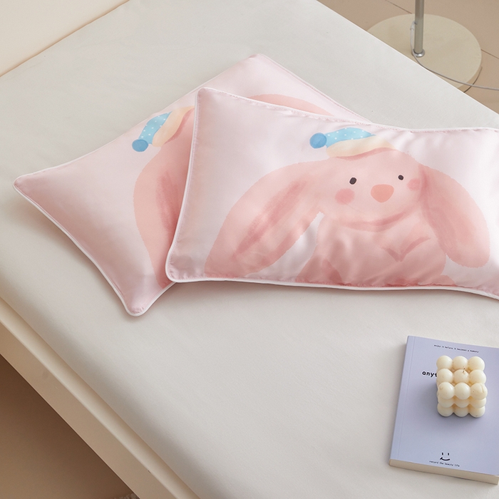 91家纺网 家纺一手货源 找家纺 （总）荷马之梦  2025新款系列——A类60s原创手绘卡通儿童枕套