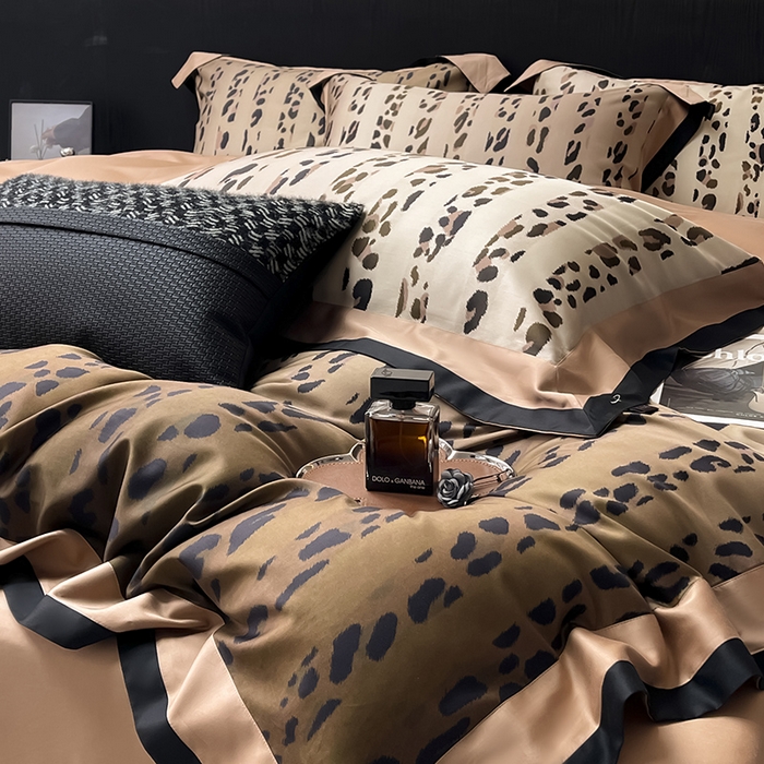 91家纺网 家纺一手货源 找家纺 爱妮菲2025新款高端轻奢A类母婴级天丝棉印花四件套纯棉全棉高端夏季丝滑裸睡长绒棉被套真丝床上用品   伊素