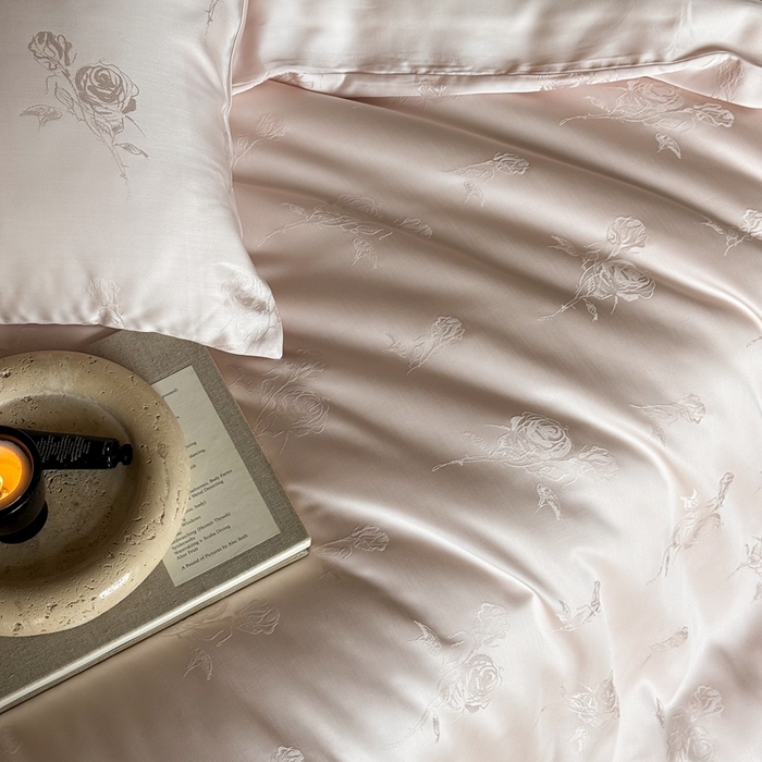 91家纺网 家纺一手货源 找家纺 （总）FORTWO2025新款60支兰精天丝浮雕提花四件套		