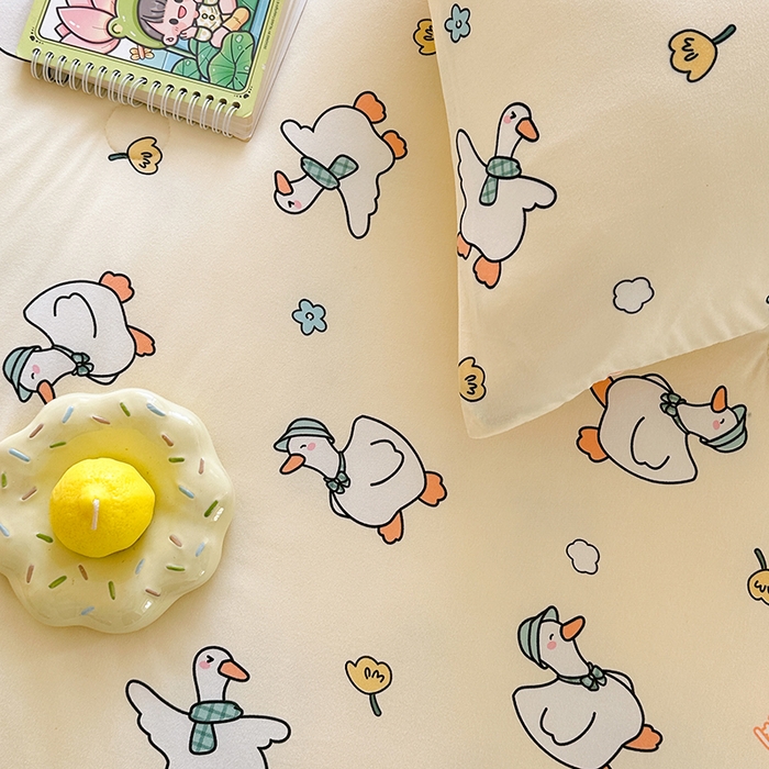 91家纺网 家纺一手货源 找家纺 麦伦家居 2025新款云柔针织棉大豆夏凉被 加油鸭