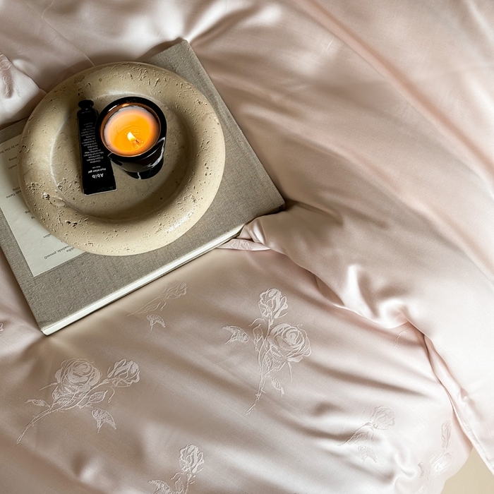 91家纺网 家纺一手货源 找家纺 （总）FORTWO2025新款60支兰精天丝浮雕提花四件套		