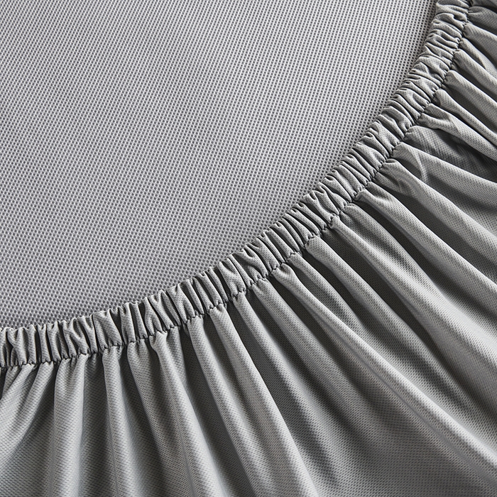 91家纺网 家纺一手货源 找家纺 桂雅居 2025新款高科技冷凝高分子超速凉感软席三件套 星空灰