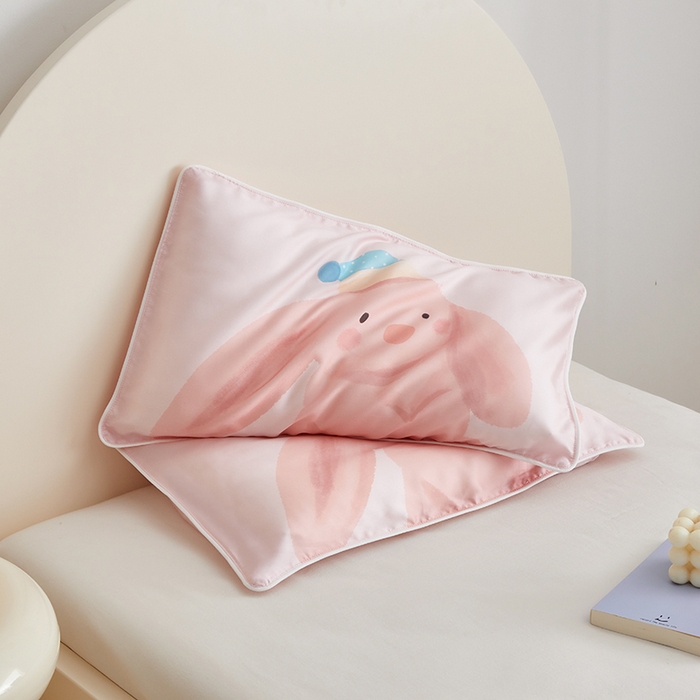 91家纺网 家纺一手货源 找家纺 （总）荷马之梦  2025新款系列——A类60s原创手绘卡通儿童枕套