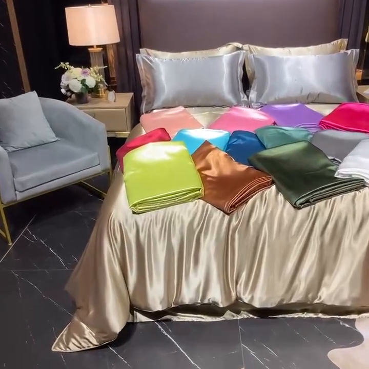 91家纺网 家纺一手货源 找家纺 【蒂梵熙家纺】枕套 2025新款夏季高端枕巾轻奢丝滑裸睡丝绸床垫保护套 冰丝豹纹水洗真丝天丝枕头套