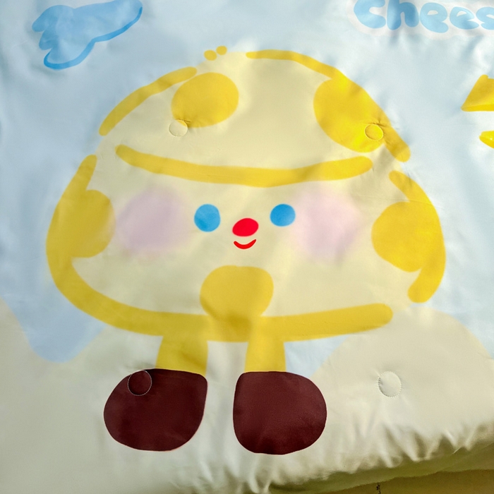 91家纺网 家纺一手货源 找家纺 （总）海岛哥哥 2025新款A类平网大版云朵棉嵌绳边单夏被