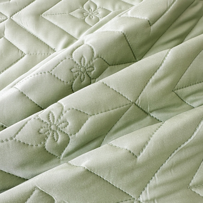 91家纺网 家纺一手货源 找家纺 （总）云雀  2025新款舒适莱赛尔天丝夹棉床盖