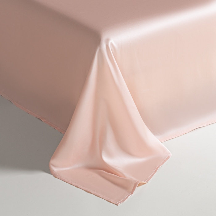 91家纺网 家纺一手货源 找家纺 爱彼家纺 2025夏季新款麻绳款冰丝夏被夏凉被空调被四件套-风格二 麻绳款夏被-奶昔白+粉