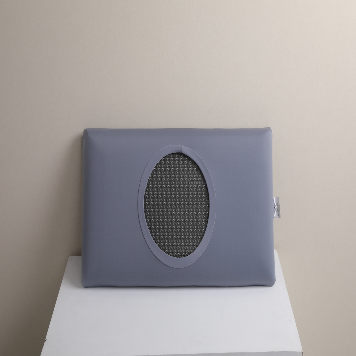 91家纺网 家纺一手货源 找家纺 其乐枕芯 2025新款凉感冰丝U型大头护颈枕枕头枕芯 岩石灰29*30cm/只