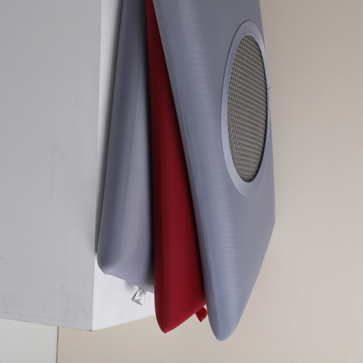 91家纺网 家纺一手货源 找家纺 其乐枕芯 2025新款凉感冰丝U型大头护颈枕枕头枕芯 岩石灰29*30cm/只(礼盒装)