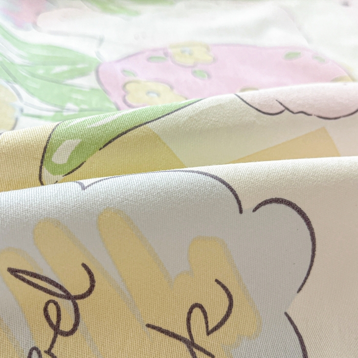 91家纺网 家纺一手货源 找家纺 （总）Sweet dreams甜梦 2025新款全棉纯棉小清新印花床单单品单床单床单单件