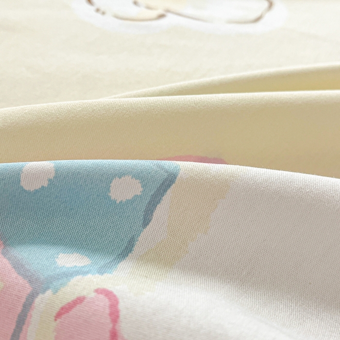 91家纺网 家纺一手货源 找家纺 Sweet dreams甜梦 2025新款全棉纯棉小清新印花床单单品单床单床单单件 萌趣乐园