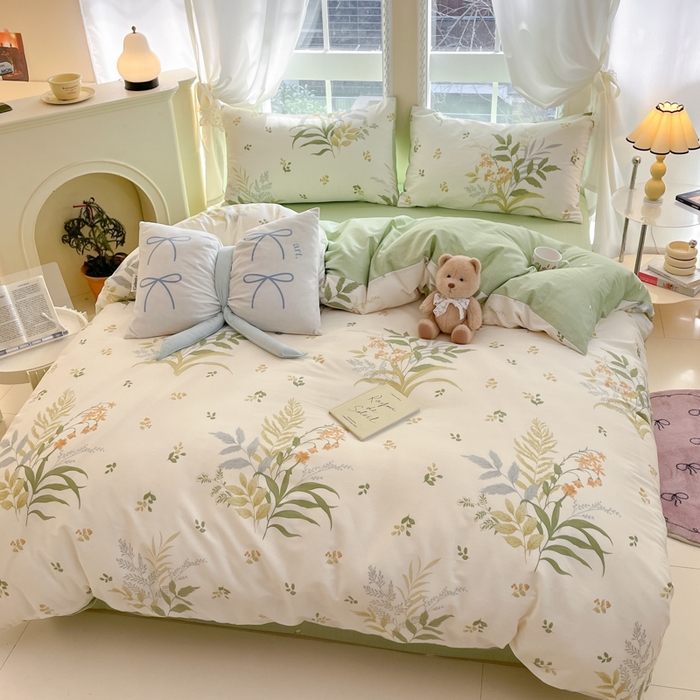 Sweet dreams甜梦 2025新款全棉纯棉小清新卡通被套单品单被套被套单件 春意盎然