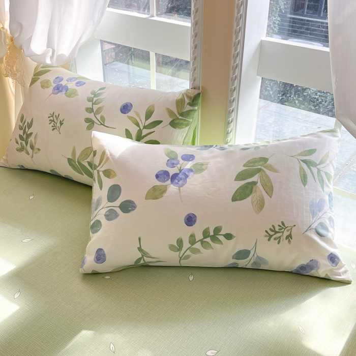 91家纺网 家纺一手货源 找家纺 Sweet dreams甜梦 2025新款全棉纯棉小清新卡通被套单品单被套被套单件 半夏