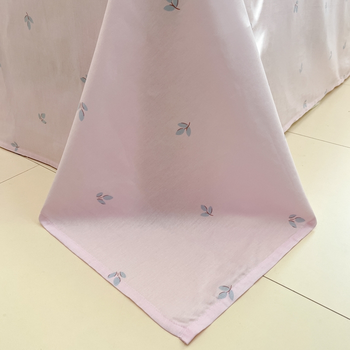 91家纺网 家纺一手货源 找家纺 Sweet dreams甜梦 2025新款全棉纯棉小清新卡通被套单品单被套被套单件 蓝色花语