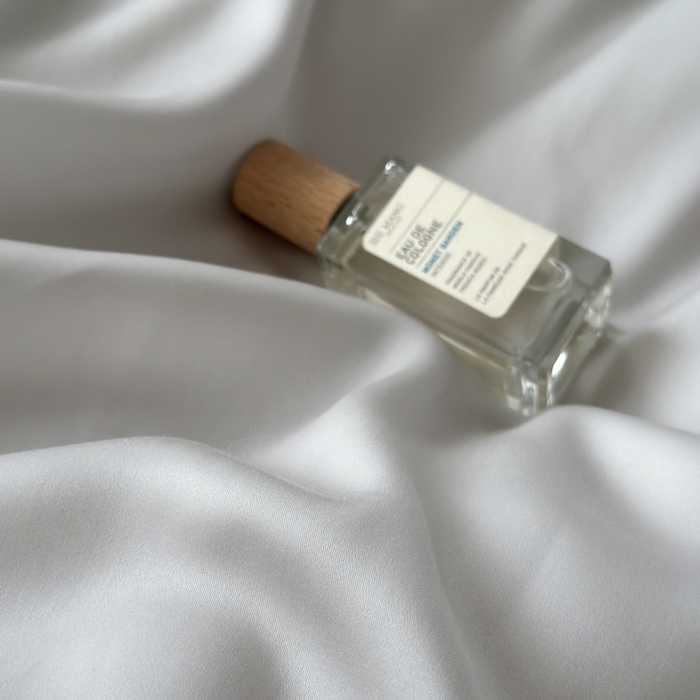 91家纺网 家纺一手货源 找家纺 琪格格纺织 2025春夏新款纯色莱赛尔天丝四件套 莱赛尔-冰川灰配裸粉