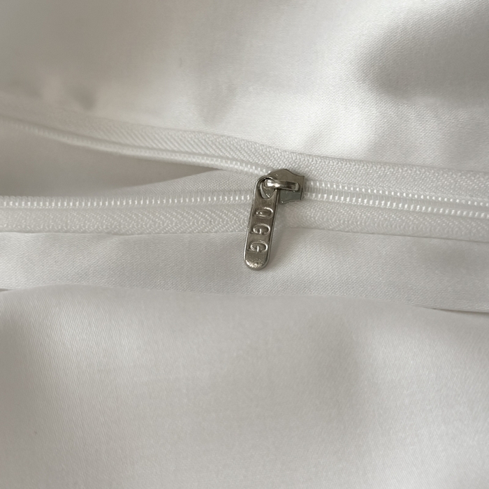 91家纺网 家纺一手货源 找家纺 琪格格纺织 2025春夏新款纯色莱赛尔天丝四件套 莱赛尔-梦境白