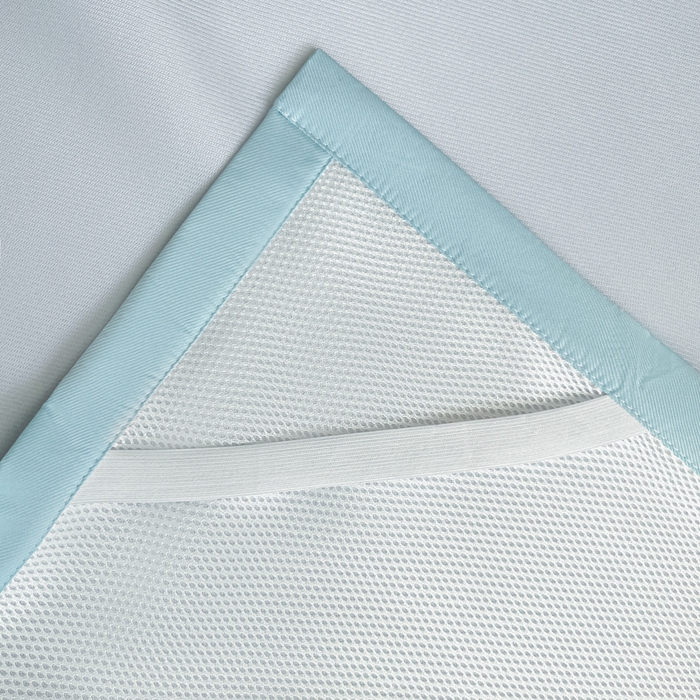 91家纺网 家纺一手货源 找家纺 金爱家 2025新款A类三丽鸥授权数码印花中分子1200D凉感冰丝宽边凉感软席 冰丝席-云朵大耳狗