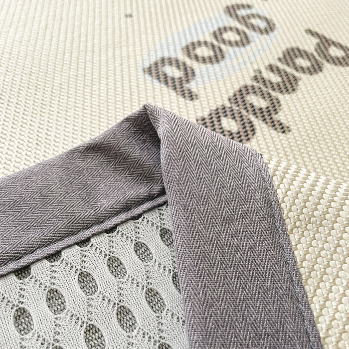 91家纺网 家纺一手货源 找家纺 柒月家居 2025新款小清新印花冰藤系列 熊猫团子