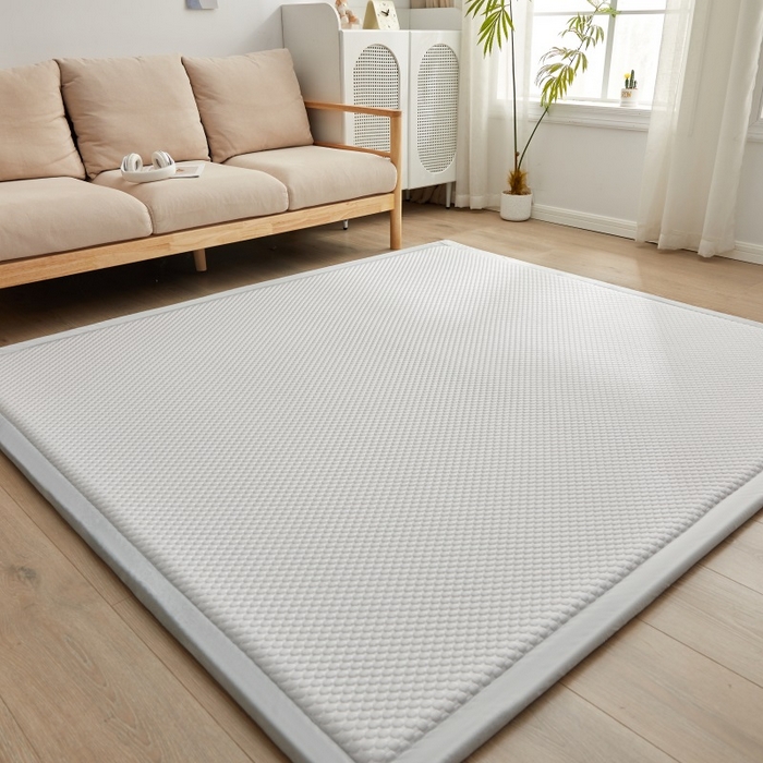 91家纺网 家纺一手货源 找家纺 （总）锦丝钰床垫 2025新款华夫格冰豆豆多功能地铺床垫床边垫