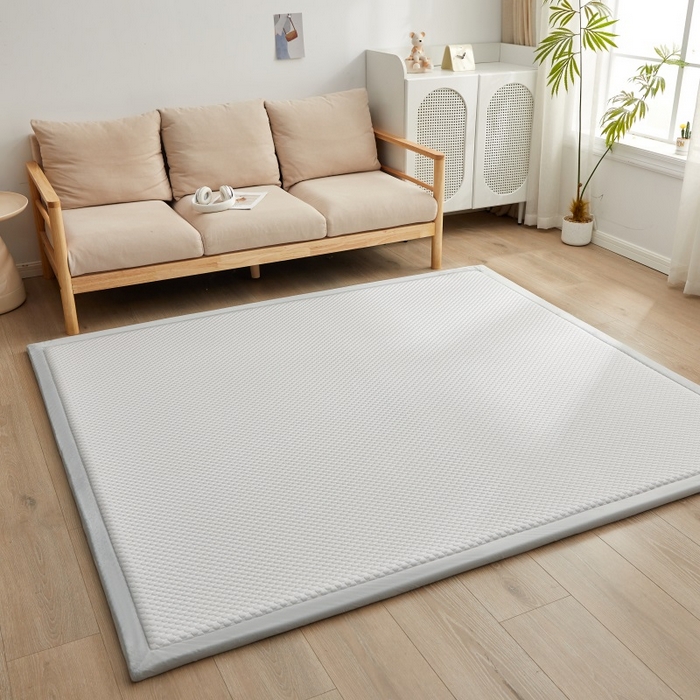 91家纺网 家纺一手货源 找家纺 （总）锦丝钰床垫 2025新款华夫格冰豆豆多功能地铺床垫床边垫