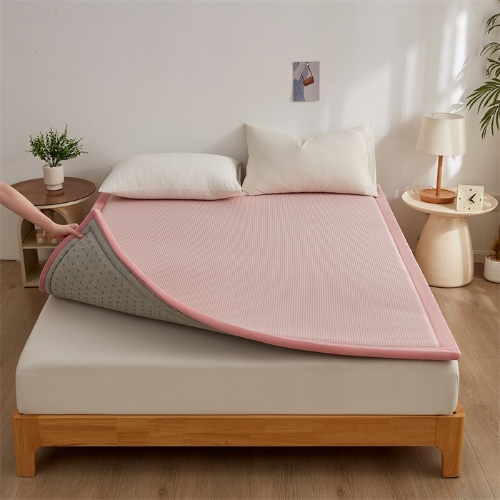 91家纺网 家纺一手货源 找家纺 （总）锦丝钰床垫 2025新款华夫格冰豆豆多功能地铺床垫床边垫