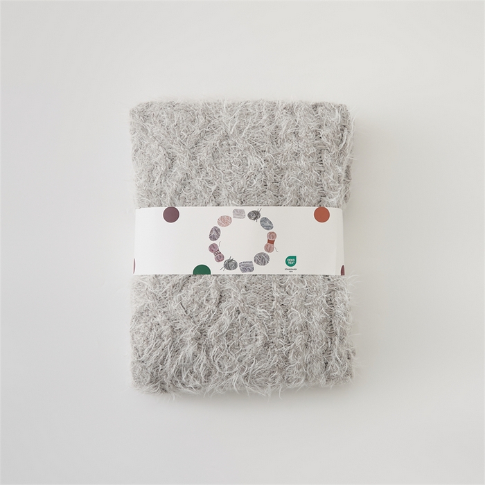 91家纺网 家纺一手货源 找家纺 暖绵绵家纺 2025新款弗罗瑟抱枕套 弗罗瑟-银灰