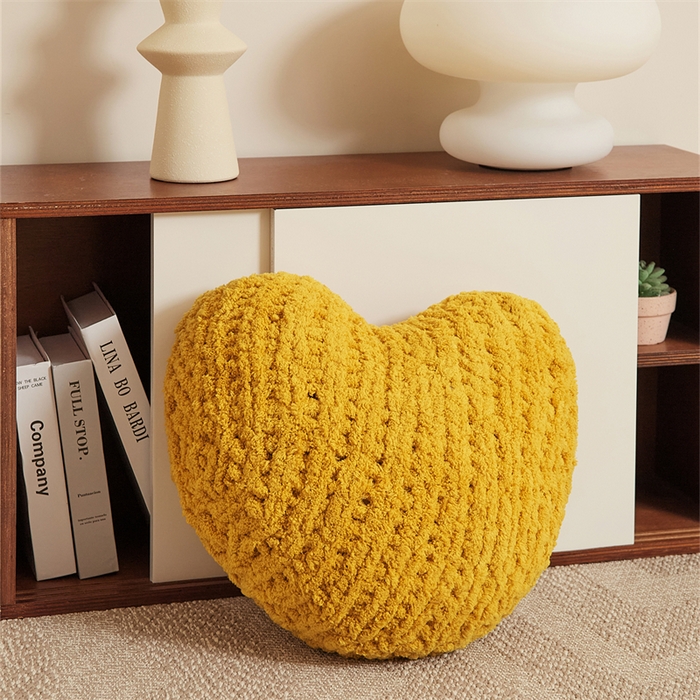 91家纺网 家纺一手货源 找家纺 暖绵绵家纺 2025新款索特纳抱枕（含芯） 索特纳抱枕-姜黄