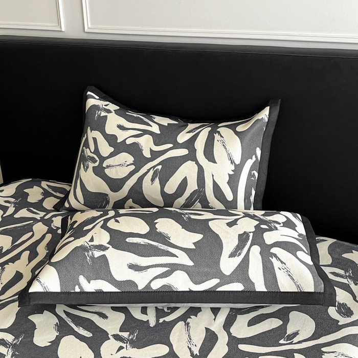 91家纺网 家纺一手货源 找家纺 久云居 2025新款凉感冰藤凉席三件套凉席席子 水墨江南