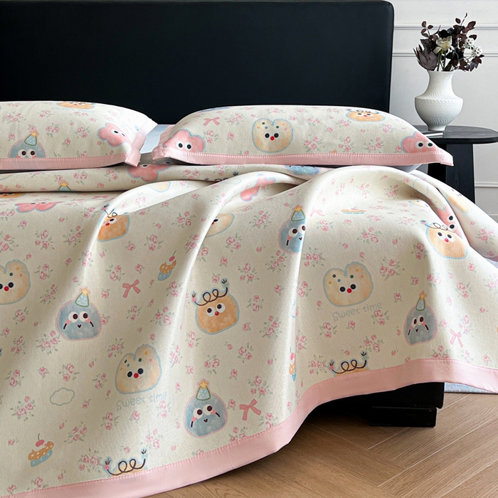 91家纺网 家纺一手货源 找家纺 久云居 2025新款凉感冰藤凉席三件套凉席席子 粘豆包