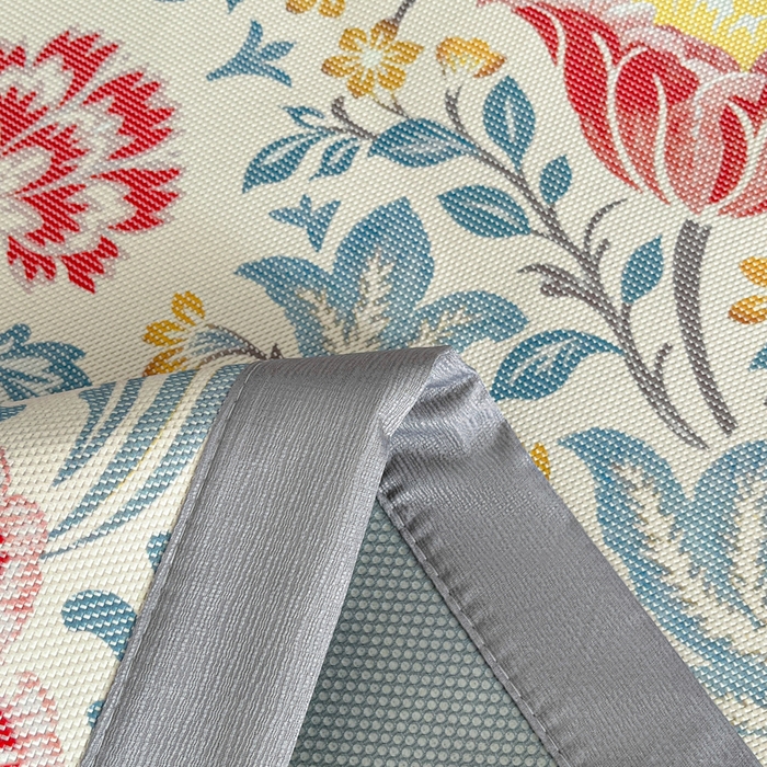 91家纺网 家纺一手货源 找家纺 久云居 2025新款凉感冰藤凉席三件套凉席席子 牡丹韵