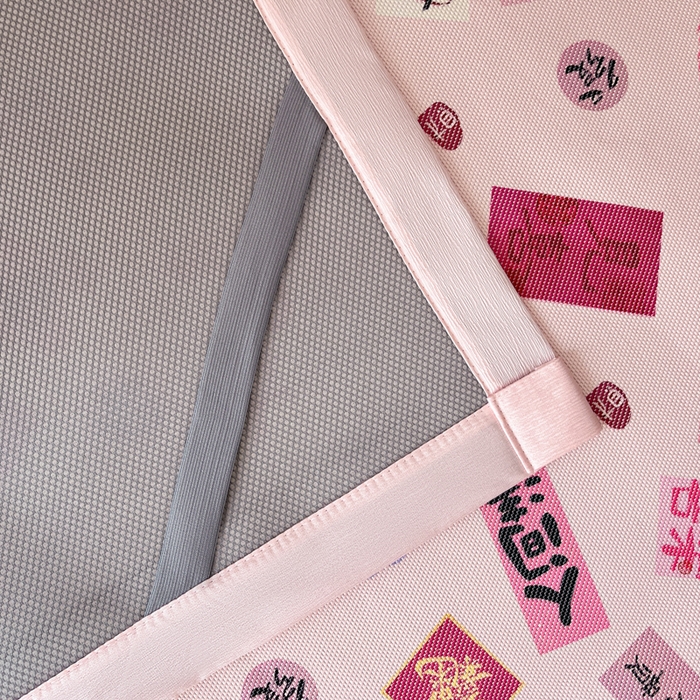 91家纺网 家纺一手货源 找家纺 久云居 2025新款凉感冰藤凉席三件套凉席席子 大吉大利