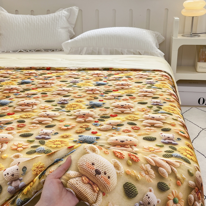 91家纺网 家纺一手货源 找家纺 （总）博雅 2025新款5D凉感丝夏被夏凉被空调被