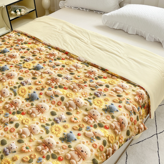 91家纺网 家纺一手货源 找家纺 （总）博雅 2025新款5D凉感丝夏被夏凉被空调被