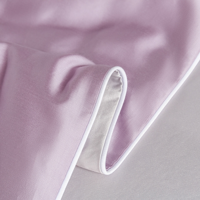 91家纺网 家纺一手货源 找家纺 爱彼家纺 2025夏季新款麻绳款冰丝夏被夏凉被空调被四件套-风格一 麻绳款夏被-风信紫+青灰