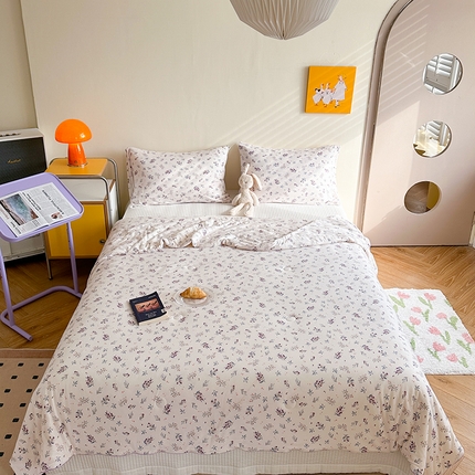 91家纺网 家纺一手货源 找家纺 （总）麦伦家居 2025新款云柔针织棉大豆夏凉被