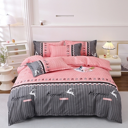 91家纺网 家纺一手货源 找家纺 （总）北部居 2025新款加厚印花四件套