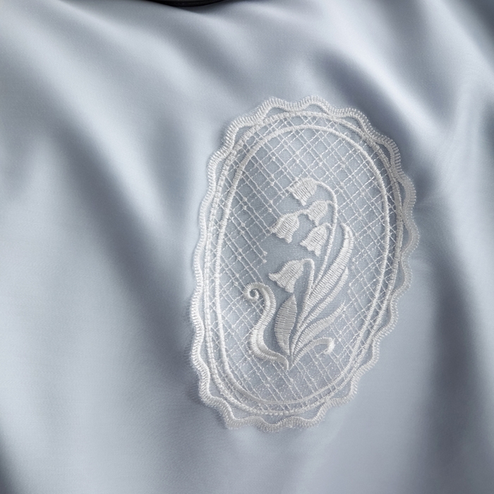 91家纺网 家纺一手货源 找家纺 桂雅居2025新款80支进口莱赛尔双丝夏被-达芙妮 天空蓝