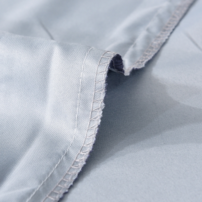 91家纺网 家纺一手货源 找家纺 百花王2025新款斜纹天丝莫代尔四件套 兰条纹