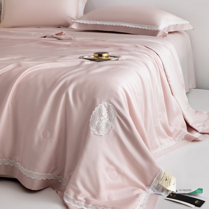 91家纺网 家纺一手货源 找家纺 （总）桂雅居2025新款80支进口莱赛尔双丝夏被-达芙妮