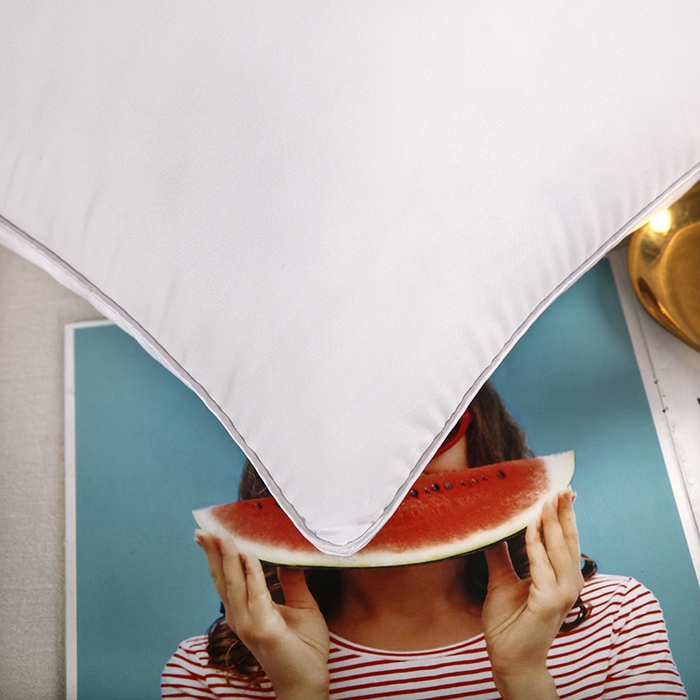 91家纺网 家纺一手货源 找家纺 （总）拔萃2025新款酒店枕学生枕高克重高品质护颈枕羽丝枕单人枕芯枕头