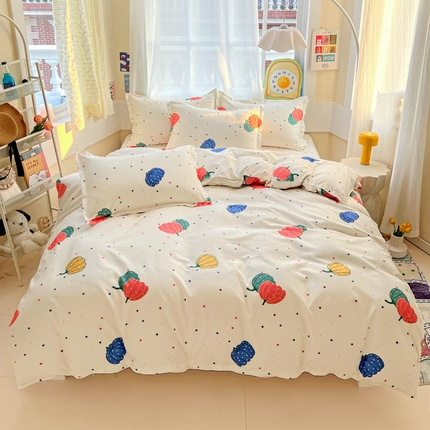 91家纺网 家纺一手货源 找家纺 （总）KT猫直营店 2025新款卡通加厚斜纹磨毛植物羊绒四件套