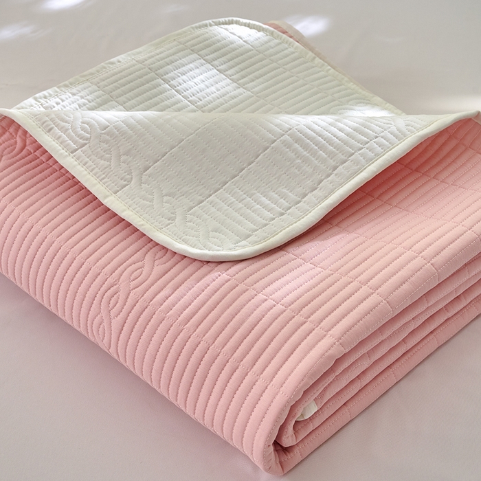 91家纺网 家纺一手货源 找家纺 X猫先生 2025新款全棉纯色床盖全棉床盖糖果系列 糖果-水柿粉