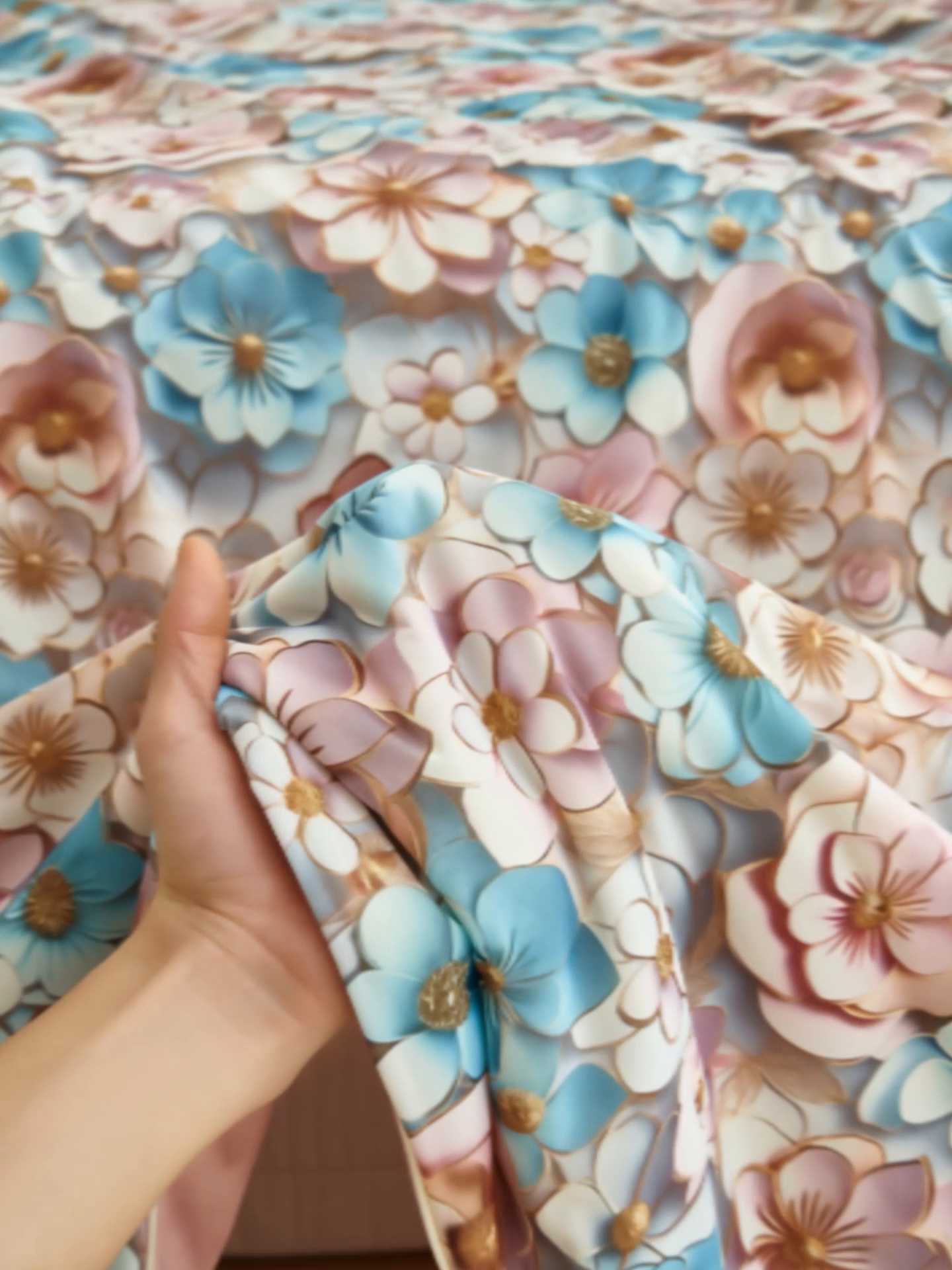 91家纺网 家纺一手货源 找家纺 子由家居 2025新款5D凉感大豆夏被 5D-石榴花