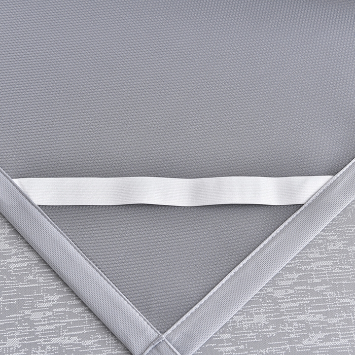 91家纺网 家纺一手货源 找家纺 慕婷家纺 2025新款凉感丝提花冰丝席 素雅灰