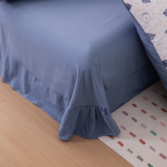 91家纺网 家纺一手货源 找家纺 （总）南北家居 2025新款针织棉双层纱夏被四件套