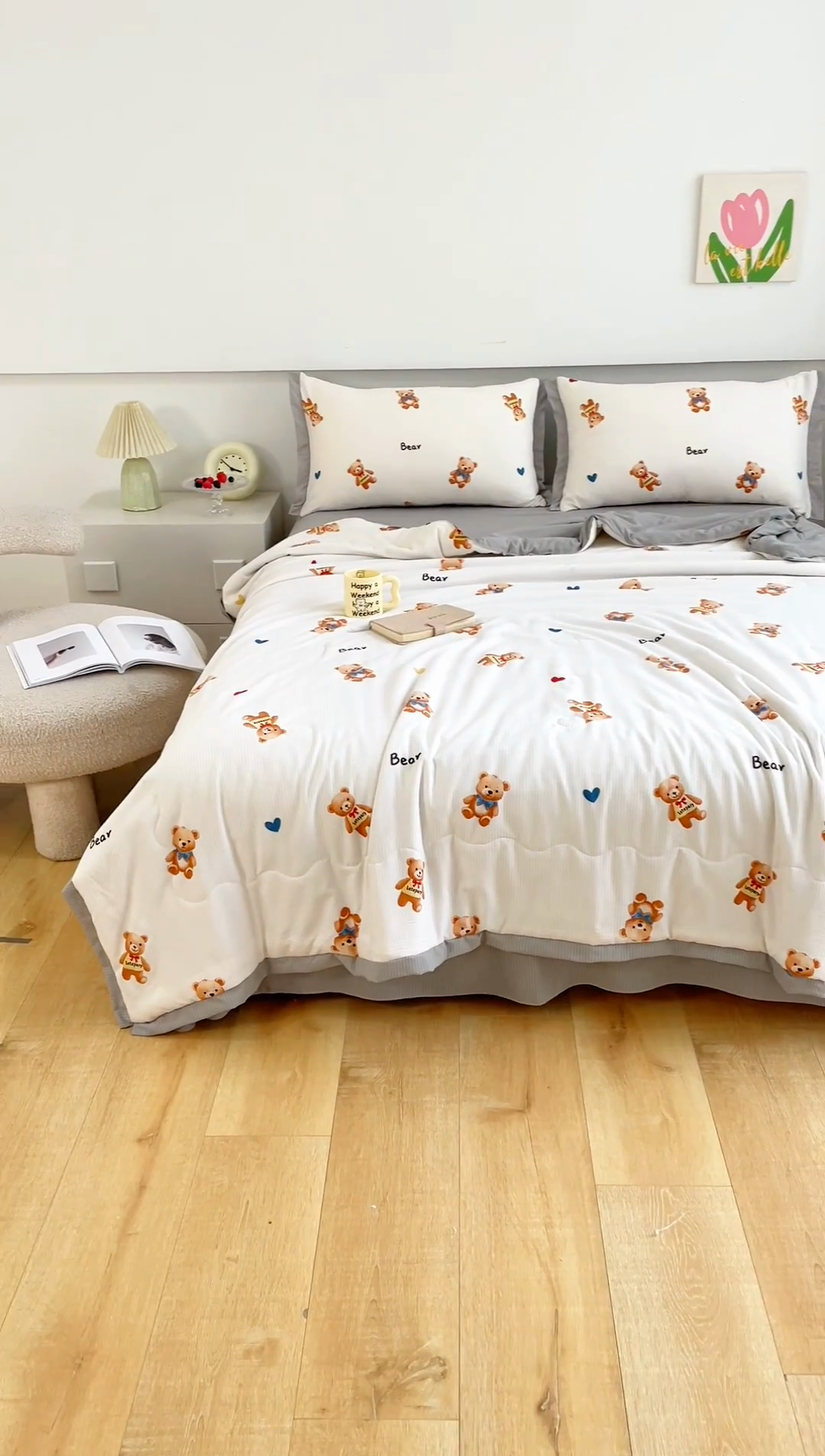 91家纺网 家纺一手货源 找家纺 （总）南北家居 2025新款亲肤泡泡棉提花夏被