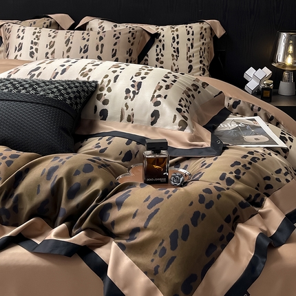 91家纺网 家纺一手货源 找家纺 （总）2025夏季A类天丝棉夹棉床盖床笠四件套全棉纯棉纯色长绒棉真丝保护罩高级感全工艺床上用品