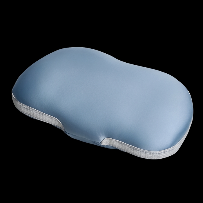 91家纺网 家纺一手货源 找家纺 （总）昕科 2025新款丝光绵豆枕-异型护颈椭圆枕头羽丝棉成人颈椎枕芯