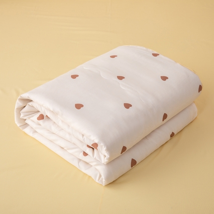 91家纺网 家纺一手货源 找家纺 南北家居 2025新款针织棉双层纱夏被四件套 呆呆熊