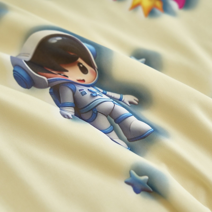 91家纺网 家纺一手货源 找家纺 子由家居 2025新款5D凉感大豆夏被 5D-太空人